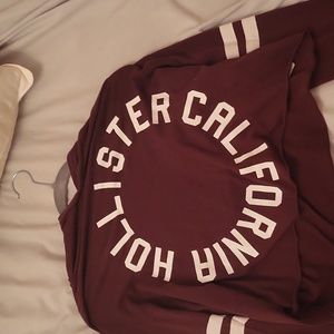 Dark purple Hollister long sleeve shirt